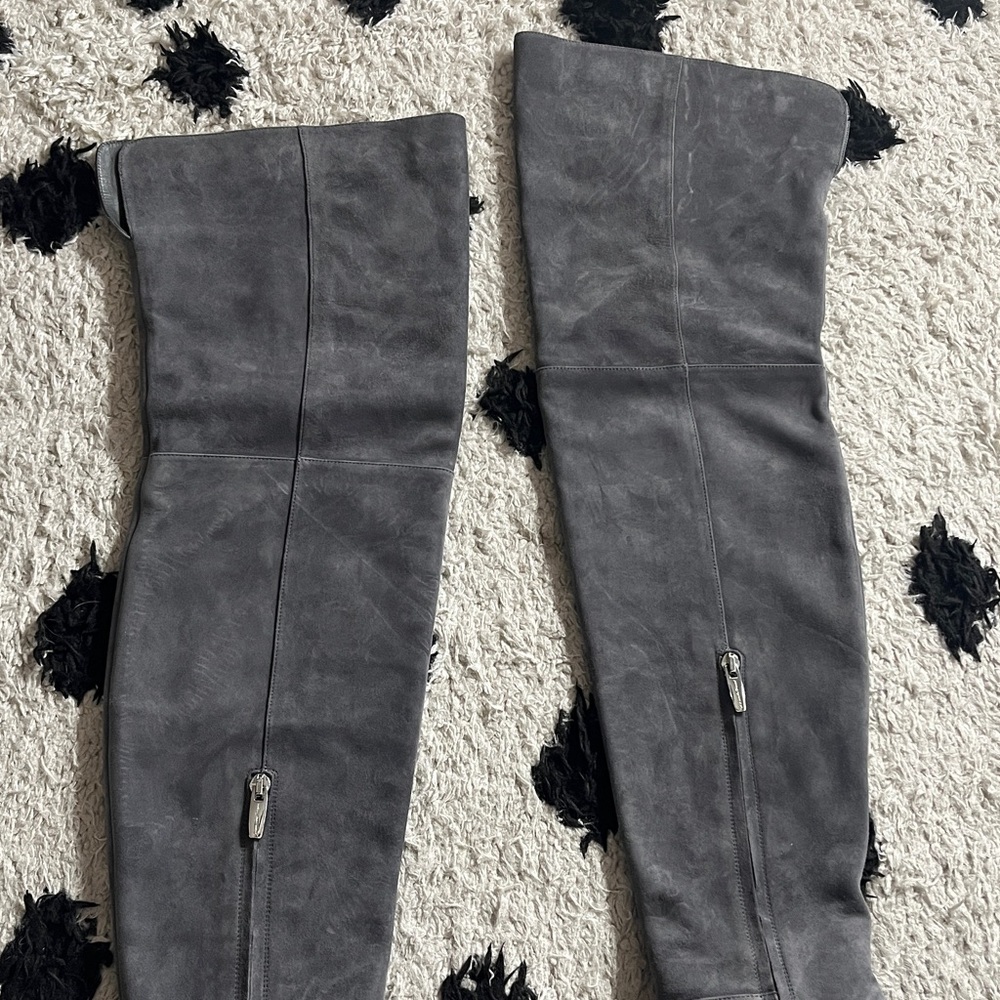 Gianvito Rossi size 37 gray Over-the-Knee Boots - Picture 3 of 11